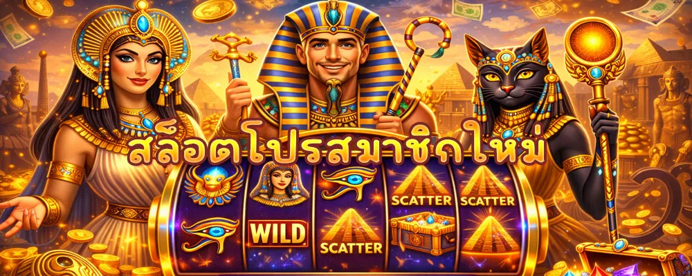 สล็อตโปรสมาชิกใหม่