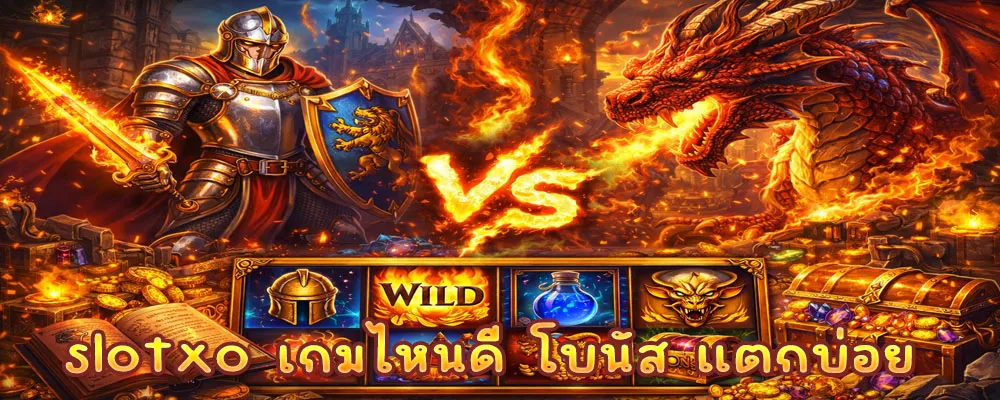 slotxo เกมไหนดี โบนัส แตกบ่อย